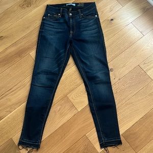 For all Mankind b(air) the ankle skinny Worn once